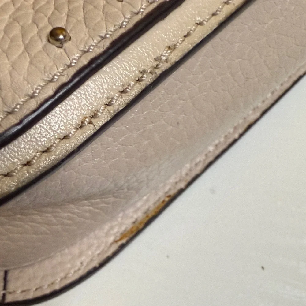 Kate Spade Light Taupe Crossbody Bag with Tassel